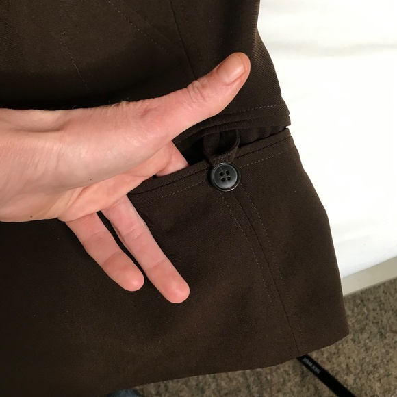 Le Grenier Brown Tailored Career Blazer Jacket - Picture 4 of 12